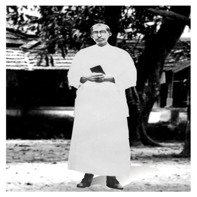 Fr. Thomas Panat as an young Priest  
